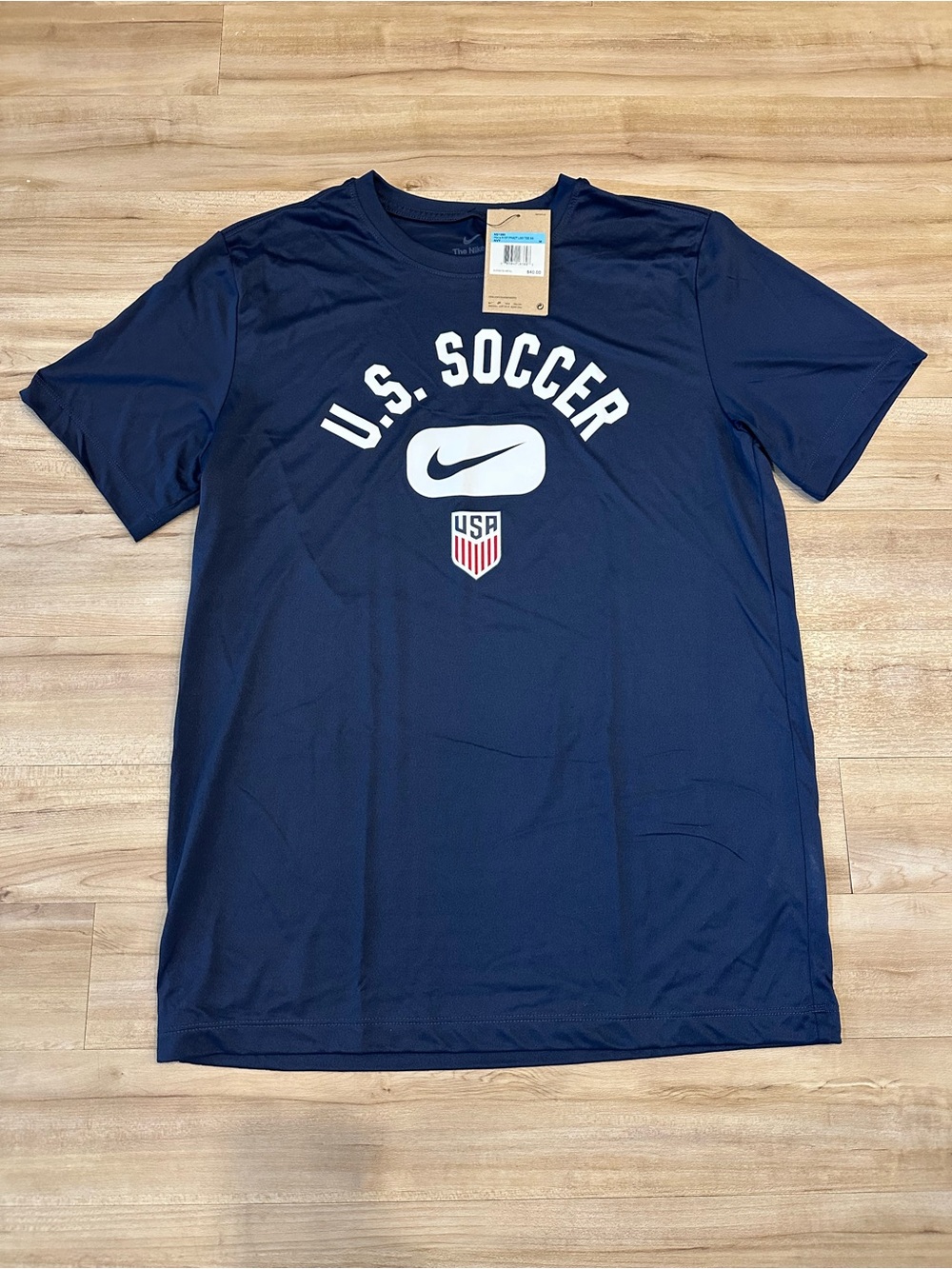 Nike The Nike Tee Dri-Fit USA Soccer Shirt Size Medium